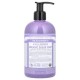 Dr. Bronner's, 4-In-1 Organic Sugar Soap, For Face, Body, Hands & Hair, Lavender, 12 fl oz (355 ml)