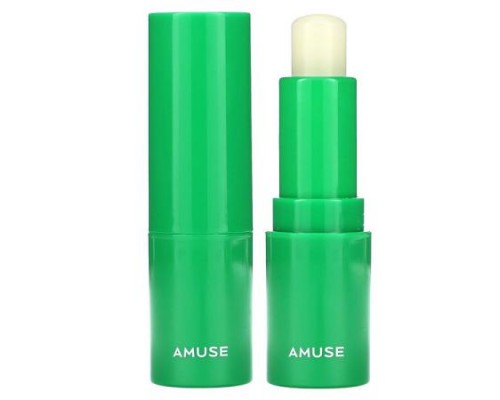 Amuse, Vegan Green Lip Balm, 01 Clear, 0.12 oz (3.5 g) Amuse, Vegan Green Lip Balm, 01 Clear, 0.12 oz (3.5 g)