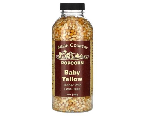 Amish Country Popcorn, Baby Yellow, 14 oz (396 g) Amish Country Popcorn, Baby Yellow, 14 oz (396 g)