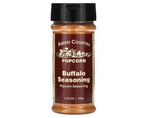 Amish Country Popcorn, Popcorn Seasoning, Buffalo , 4.75 oz (134 g) Amish Country Popcorn, Popcorn Seasoning, Buffalo , 4.75 oz (134 g)