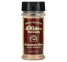 Amish Country Popcorn, Popcorn Seasoning, Cinnamon Bun , 6 oz (170 g)