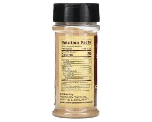 Amish Country Popcorn, Popcorn Seasoning, Cinnamon Bun , 6 oz (170 g) Amish Country Popcorn, Popcorn Seasoning, Cinnamon Bun , 6 oz (170 g)