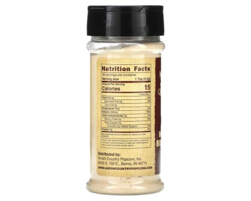Amish Country Popcorn, Popcorn Seasoning, Maple Bacon BBQ, 4.75 oz (134 g) Amish Country Popcorn, Popcorn Seasoning, Maple Bacon BBQ, 4.75 oz (134 g)