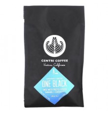 Centri Coffee, Centri Coffee, Organic One Black, Caramel + Chocolate, Whole Bean, Decaf, 12 oz (340 g)