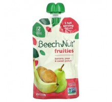 Beech-Nut, Fruities, 6+ Months, Banana, Pear, Sweet Potato, 3.5 oz (99 g)