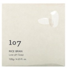 107 Beauty, Rice Bran, Low pH Bar Soap, 4.23 fl oz (120 g)