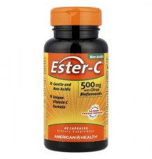 American Health, Ester-C® with Citrus Bioflavonoids, 60 Capsules