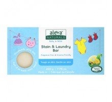 Aleva Naturals, Baby, Stain & Laundry Bar Soap, Fragrance Free, 7.76 oz (220 g)