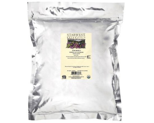 Starwest Botanicals, Organic Moringa Leaf, Cut and Sift, 1 lb (453.6 g)