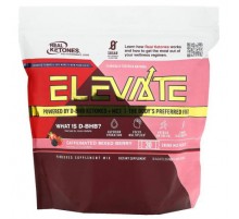 Real Ketones, Elevate, Caffeinated Mixed Berry, 30 Drink Mix Packets,  0.43 oz (12.2 g) Each