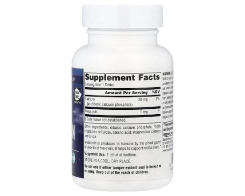 Source Naturals, Sleep Science®, Melatonin, 1 mg , 300 Tablets Source Naturals, Sleep Science®, Melatonin, 1 mg , 300 Tablets