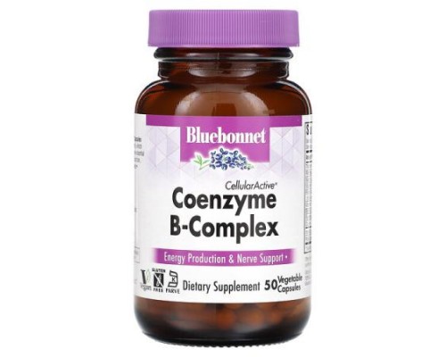 Bluebonnet Nutrition, Coenzyme B-Complex, 50 Vegetable Capsules Bluebonnet Nutrition, Coenzyme B-Complex, 50 Vegetable Capsules