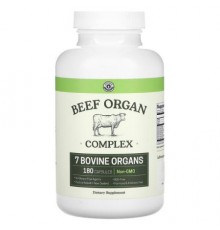 Left Coast Performance, Beef Organ Complex, 180 Capsules