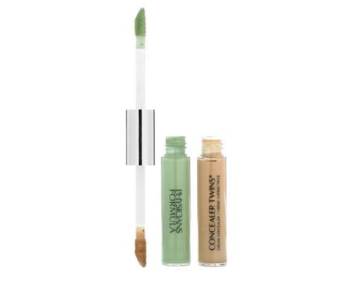 Physicians Formula, Concealer Twins Cream Concealer, 3055 Green/Light, 0.24 oz (6.8 g) Physicians Formula, Concealer Twins Cream Concealer, 3055 Green/Light, 0.24 oz (6.8 g)