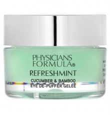 Physicians Formula, Refreshmint, Cucumber & Bamboo Eye De-Puffer Gelee, Refresh, 0.45 oz (12.8 g)