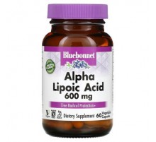 Bluebonnet Nutrition, Alpha Lipoic Acid, 600 mg, 60 Vegetable Capsules