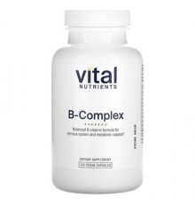 Vital Nutrients, B-Complex, 120 Vegan Capsules