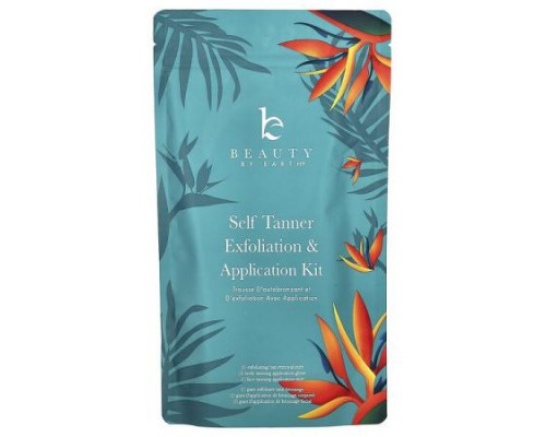 Beauty By Earth, Self Tanner Exfoliation & Application Kit , 3 Piece Set