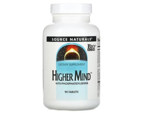 Source Naturals, Higher Mind, 90 Tablets