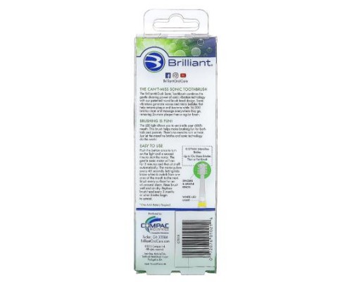 Baby Buddy, Brilliant, Kids Sonic Toothbrush, 3+ Years, Duck, 1 Sonic Toothbrush Baby Buddy, Brilliant, Kids Sonic Toothbrush, 3+ Years, Duck, 1 Sonic Toothbrush