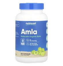 Nutricost, Amla, 120  Capsules (0.5 g per Capsule)