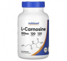 Nutricost, L-Carnosine, 500 mg, 120 Capsules