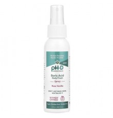 pH-D Feminine Health, Boric Acid, Body Fresh Spray, Rose Vanilla, 3 fl oz (88.72 ml)