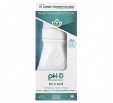 pH-D Feminine Health, Boric Acid, Sensitive Foam Wash, 6 fl oz (177.44 ml)