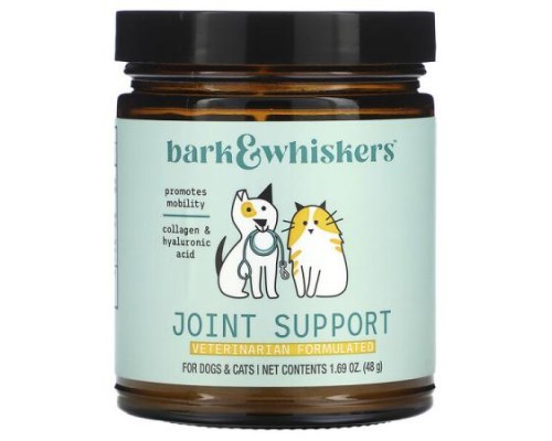 Dr. Mercola, Bark & Whiskers™, Joint Support, For Dogs & Cats, 1.69 oz (48 g) Dr. Mercola, Bark & Whiskers™, Joint Support, For Dogs & Cats, 1.69 oz (48 g)
