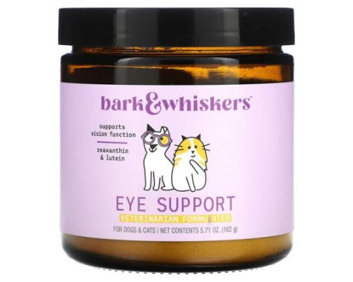 Dr. Mercola, Bark & Whiskers™, Eye Support, For Dogs & Cats, 5.71 oz (162 g)
