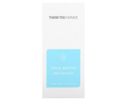 Thank You Farmer, True Water, Deep Emulsion, 4.57 fl oz (130 ml)