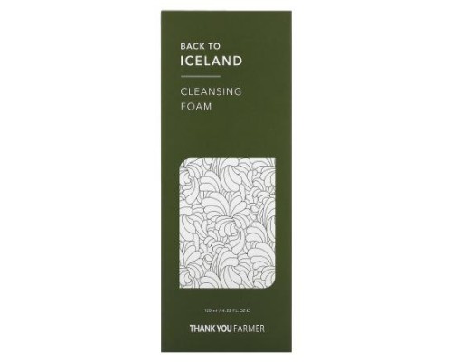 Thank You Farmer, Back To Iceland, Cleansing Foam, 4.22 fl oz (120 ml) Thank You Farmer, Back To Iceland, Cleansing Foam, 4.22 fl oz (120 ml)