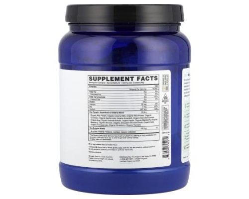 Ora, So Lean & So Clean, Daily Superfood Plant Protein, Unsweetened, 20.9 oz (594 g) Ora, So Lean & So Clean, Daily Superfood Plant Protein, Unsweetened, 20.9 oz (594 g)