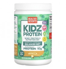 Healthy Heights, Kidz Protein, For Kids 2+, Vanilla, 8.8 oz (250 g)