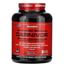 MuscleMeds, Carnivor, Bioengineered Beef Protein Isolate, Rocket Pop, 3.58 lbs (1,624 g)