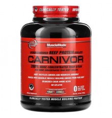MuscleMeds, Carnivor, Bioengineered Beef Protein Isolate, Fruity Cereal, 3.8 lbs (1,736 g)