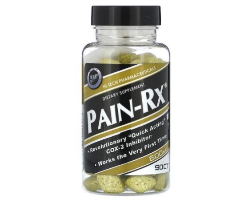 Hi Tech Pharmaceuticals, Pain-RX, 600 mg, 90 Tablets