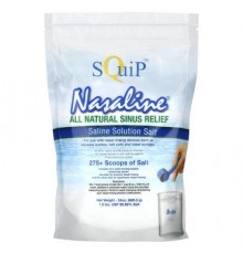 Squip, Nasaline, Saline Solution Salt, 1.5 lbs (680.3 g)