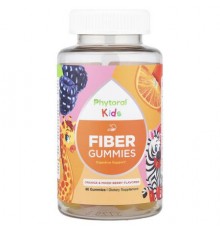 Phytoral, Kids, Fiber Gummies, Orange & Mixed Berry, 60 Gummies