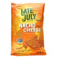 Late July, Tortilla Chips, Nacho Cheese, 7.8 oz (221 g)