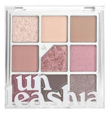Unleashia, Glitterpedia Eyeshadow Palette, No.5 All of Dusty Rose, 0.233 oz