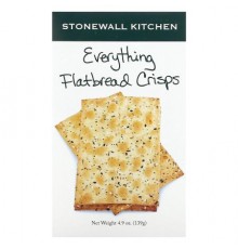 Stonewall Kitchen, Everything Flatbread Crisps, 4.9 oz (139 g)