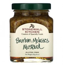 Stonewall Kitchen, Bourbon Molasses Mustard, 8 oz (227 g)