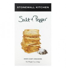 Stonewall Kitchen, Down East Crackers, Salt & Pepper , 5 oz (142 g)