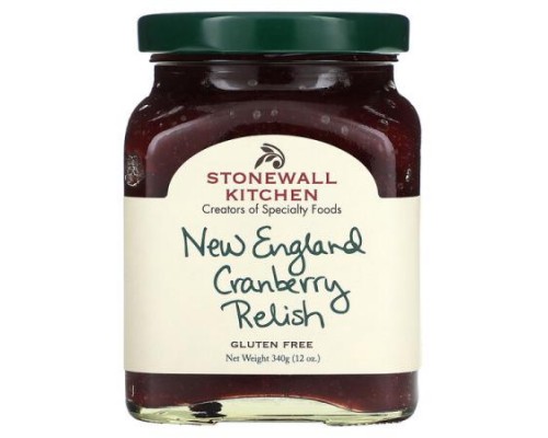 Stonewall Kitchen, New England Cranberry Relish, 12 oz (340 g) Stonewall Kitchen, New England Cranberry Relish, 12 oz (340 g)
