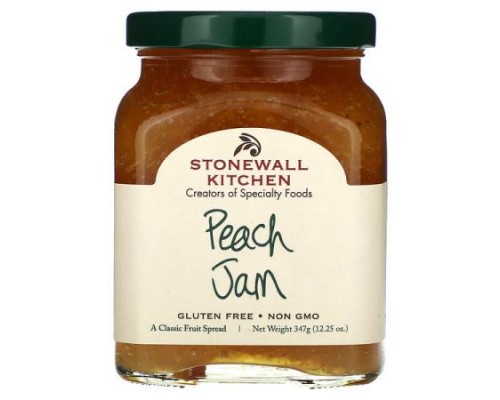 Stonewall Kitchen, Peach Jam, 12.25 oz (347 g) Stonewall Kitchen, Peach Jam, 12.25 oz (347 g)