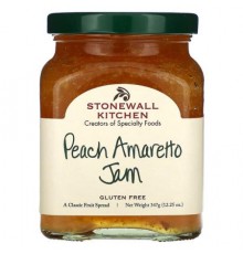 Stonewall Kitchen, Peach Amaretto Jam, 12.25 oz (347 g)