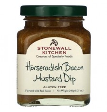 Stonewall Kitchen, Horseradish Bacon Mustard Dip, 8.75 oz (248 g)