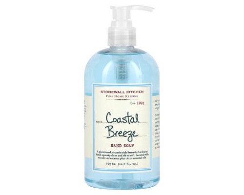 Stonewall Kitchen, Hand Soap, Coastal Breeze, 16.9 fl oz (500 ml)