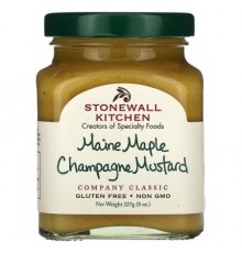 Stonewall Kitchen, Maine Maple Champagne Mustard, 8 oz (227 g)